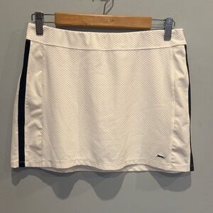 Slazenger White Black Tennis Skirt. Medium
